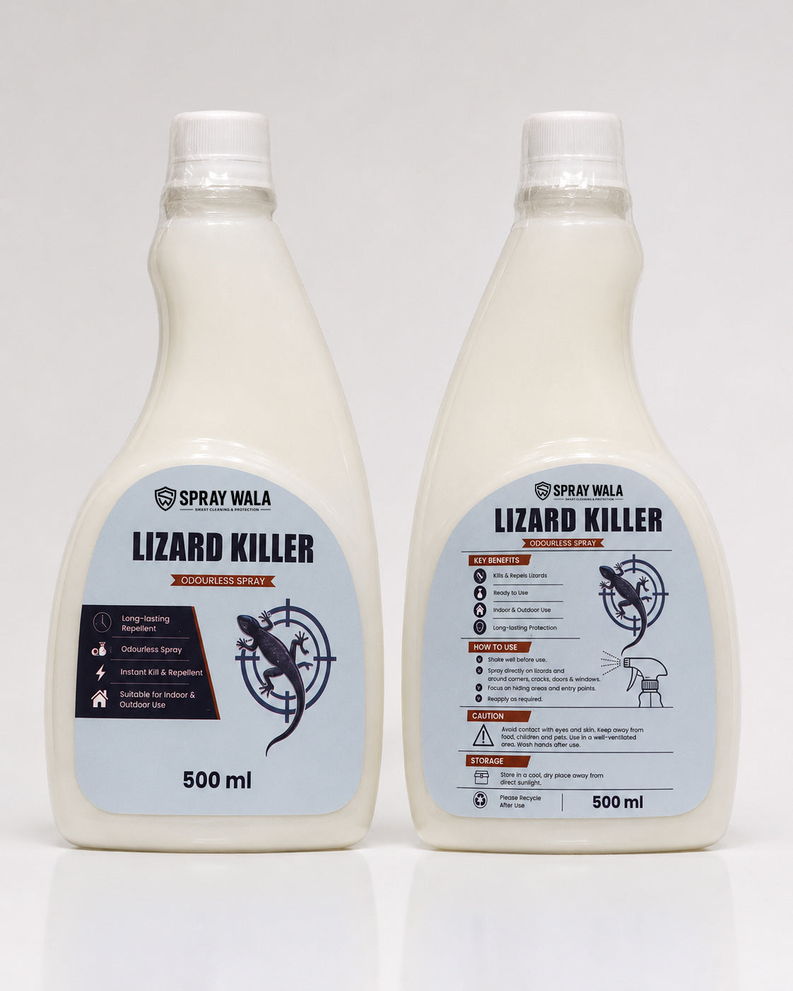 Lizard Killer Spray 500ml – Odorless, Fast-Acting Formula | SPRAYWALA