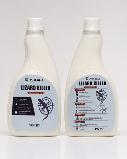 Lizard Killer Spray 500ml – Odorless, Fast-Acting Formula | SPRAYWALA