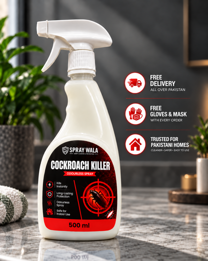 Cockroach Killer Spray 500ml – Fast-Acting Formula | SPRAYWALA