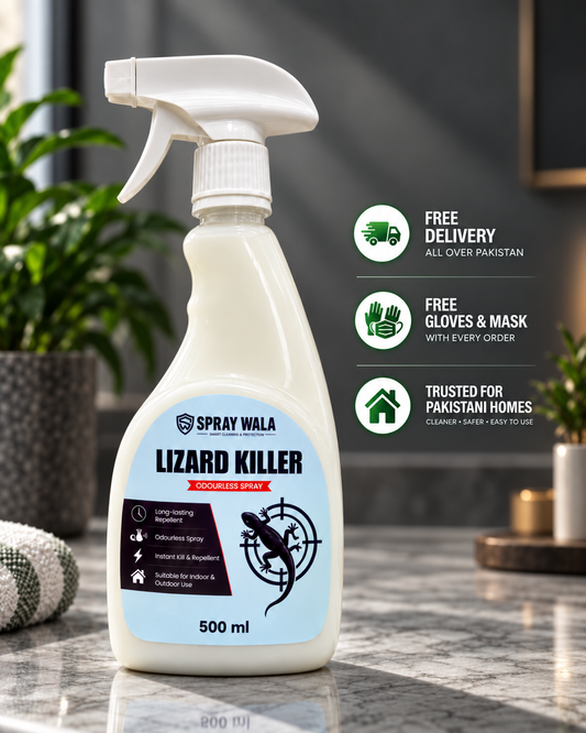 Lizard Killer Spray 500ml – Odorless, Fast-Acting Formula | SPRAYWALA