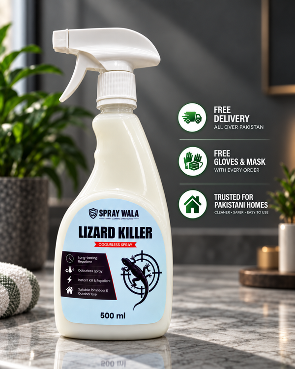 Lizard Killer Spray 500ml – Odorless, Fast-Acting Formula | SPRAYWALA
