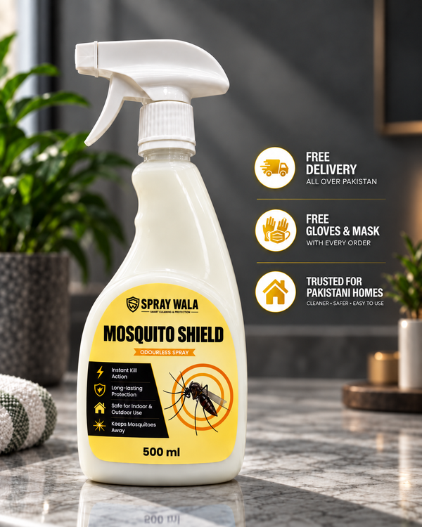Mosquito Shield Spray 500ml – Long-Lasting Protection Formula | SPRAYWALA